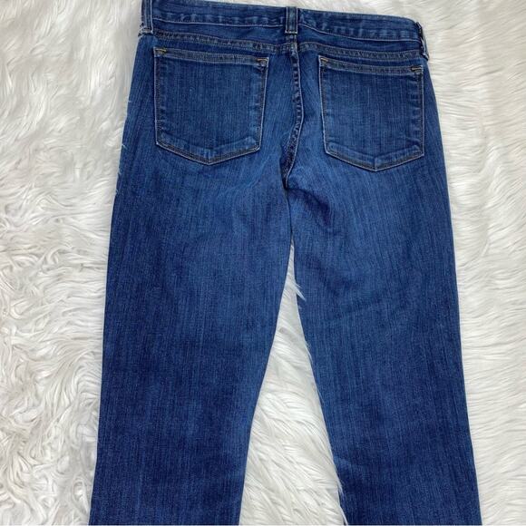 J. Crew Women's Toothpick Jeans Size 27 Blue Medium Low Rise Casual - Picture 10 of 11